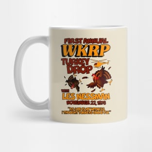 WKRP Turkey Drop Lovable Mug